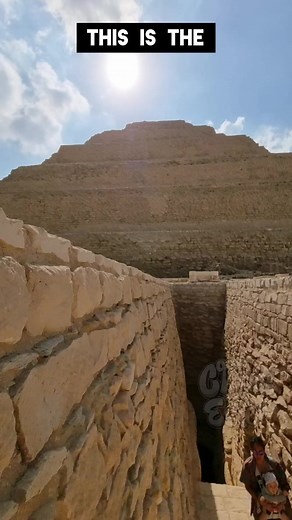 6.8K views · 147 reactions | Descending into the Step Pyramid of Djoser | Northern Entrance This is the northern entrance tunnel into the Step Pyramid of Djoser. Unfortunately, it is not open for visitors. #reelsvideo #djoser #pyramid #saqqara #ancient #egypt #ancienthistory #ancienttechnology #pyramidsofegypt #history #megalithic | Spirit in Stone | Facebook