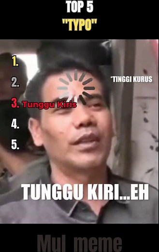 Top 5 Lucu Typo dan Meme Menggelikan