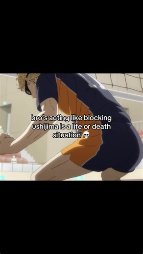 Tsukishima vs Ushijima: A Volleyball Battle