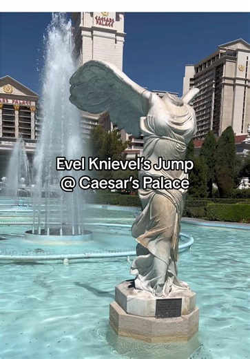 Evel Knievel’s Historic Jump at Caesar’s Palace
