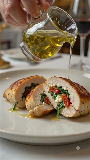 Mediterranean Stuffed Chicken Breasts