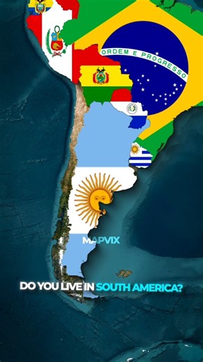 This is South America #geography #countryballs