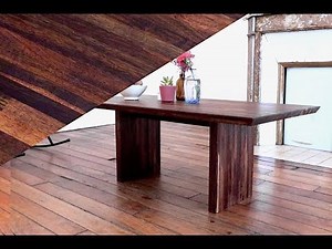 Building a walnut minimalist coffee table