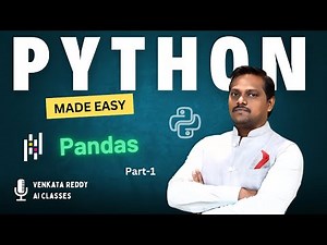 Python Pandas | Video 5 | Part 1 | Python Made Easy