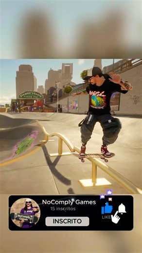SKATE 4 GAMEPLAY! Testando as manobras e pistas! 🔥🛹 #shorts