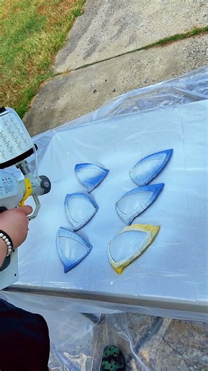 Testing the InoKraft Drizzle X on our Anti-Venom eyes #3dprinted #spraypainting #inokraft