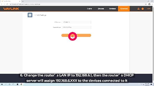 Guide of setting the IP