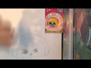 To draw rainbow Brite