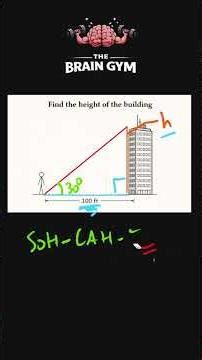 Finding the Height of a Building with Trig