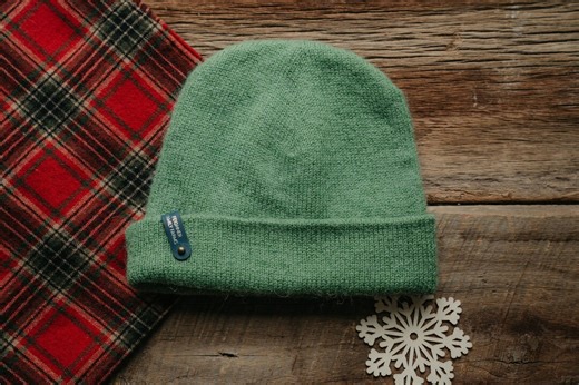 Alpaca Wool Fleece Lined Winter Beanie Hat - Michigan Grown - Etsy