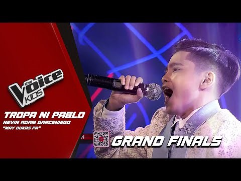 The Voice Kids: Nevin Adam Garceniego sings 'May Bukas Pa' like there's no tomorrow! | Grand Finals