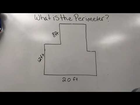 Find Perimeter With Missing Side Lengths