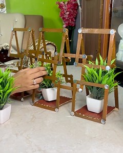 45K views · 288 reactions | Unique flower shelve from ice cream sticks #diy #craft #flowershelve #fun | Deep's CRAFT | Facebook