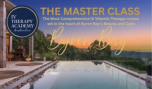IV THERAPY ACADEMY AUSTRALIA – BYRON BAY MASTER CLASS 6, 7 & 8th...
