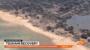 20K views · 143 reactions | Disaster-struck Tonga has entered a nationwide lockdown after COVID-19 cases were confirmed in the community, likely brought in by international aid workers. | Sunrise | Facebook