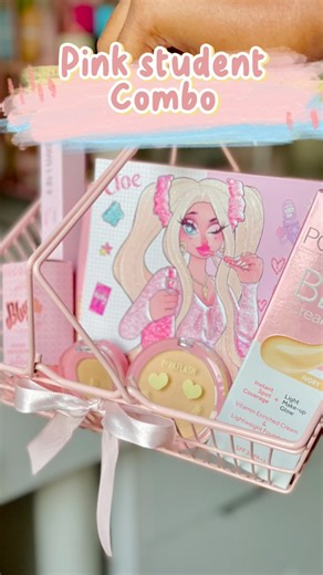 Cute Pink Makeup Combo #cutestufs #makeupcombo #makeup #combo #fypシ゚viralシ #viralpost #viral | Cute Stuff's