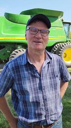 Mark Seger is not only a Union County farmer, he is also an ODOT project manager. To be sure his colleagues have a full understanding of what is needed for farm machinery on the road, he invited them to his farm to experience hands-on demonstrations of farm machinery. #farmtok #farmlife
