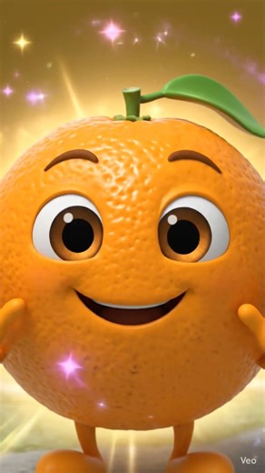 Talking Magical Orange. #orange #kids #kidslearning #shots