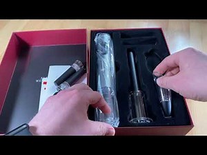 Electric Wine Opener, BFULL Cordless Bottle Opener Electric Corkscrew unboxing and instructions