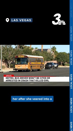 A newly released traffic report shows that a bus driver was at fault in a deadly accident involving a northwest valley student last week. According to CCSD, the bus driver remains with the District and has been assigned to other duties that do not involve transporting children. A memorial continues to grow outside Lied STEM Academy in honor of 12-year-old Haylee Ryan. Investigators say Ryan was traveling within a marked bike lane along Tropical near Bradley when she veered into the dividing gore