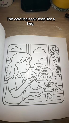 Tiny positive notes, little reminders, and relaxing coloring pages… sometimes we all need a little encouragement.🌟 #a#adultcoloringp#positiveaffirmationsc#cozyhobbiesc#coloringtherapymentalhealthmatters