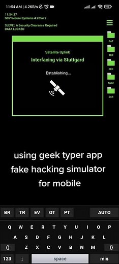 Geek Typer App: Fake Hacking Simulator for Mobile