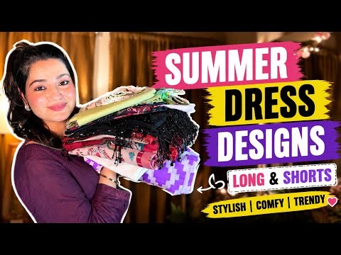 Long shirt Design 2026 | Summer Dress Design |New Kapre let's try 👗