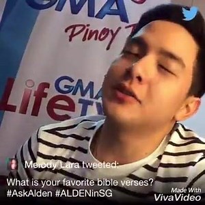 23K views · 2K reactions | Alden Richards Q & A on twitter. #AskAlden Compiled video of his answers nato... Q: What is your shoe size? Mabigat ba si Baste? Favorite bible verse? Jogging or Swimming? | AD Scoopers | Facebook