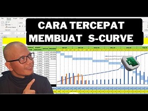 L16 - Cara Termudah membuat Kurva S atau S Curve di excel | #gitojagoexcel