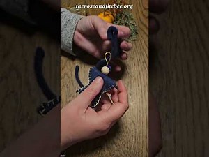 Making a Winter Star Charm ✨ Handmade Blessings & The Tale of the Star Charm Maker