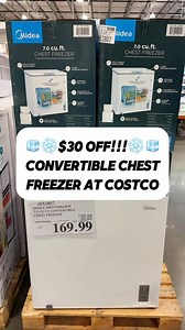 3.8K views · 11 reactions | From frozen to fresh! This Costco Convertible Chest Freezer switches between fridge and freezer for ultimate flexibility. @costco @mideaamerica #costcofinds #costcowonders #costcohaul #costcodeals #freezer #kitchenappliances | Costco Wonders | Facebook