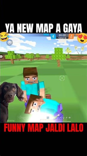 Free Fire Minecraft Map Code 😂 | New Craftland Map