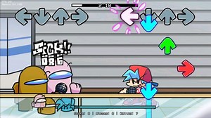 我去打赢复活赛了？[FNF VS AMONG US FALL]“QUEST”废弃版本全实机