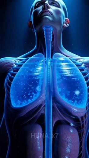 One Breath Can Change Everything 😱 #facts #anatomy #3danimation #education