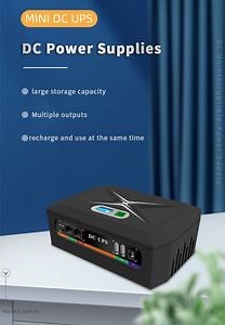 [Hot Item] 100W 17600mAh DC Online Outdoor Portable UPS Poe Mini Uninterruptible Power Supply for TV PTZ Camera PARA WiFi Home Network Router