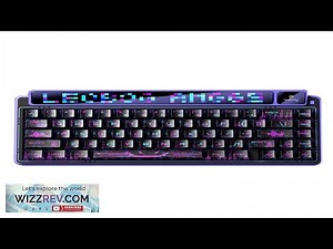 LEOBOG AMG65 Custom Mechanical Keyboard With TFT LED Screen 67 Keys Triple