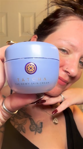 Meaghan Griffin on Instagram: "#skincarethatworks with @tatcha and my secret to beautiful, nourished and dewy skin! Six months with the Tatcha Dewy Skin Cream and I’m still obsessed ✨💜 The hydration, the plumpness, the glow… it gives my skin that soft, dewy finish every single day. And can we talk about the packaging?! The little gold scoop + that luxe purple jar = perfection on my vanity. Get yours! Available at @sephora 🛒 Be sure to shop Tatcha’s collection of luxury beauty products from Jap