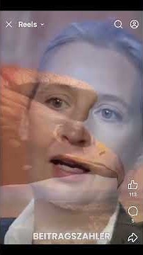 Listening to Alice Weidel for 1 minute and 57 seconds. Simply a pleasure and very soothing. 😎✌🏻💙