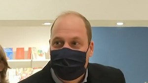 Prince William ignores reporter's question about supporting Prince Andrew