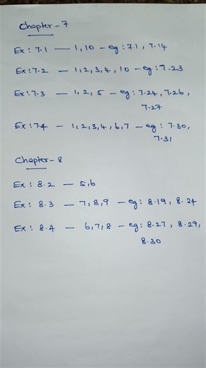 10th Maths important 5 mark sums for public exam 2026