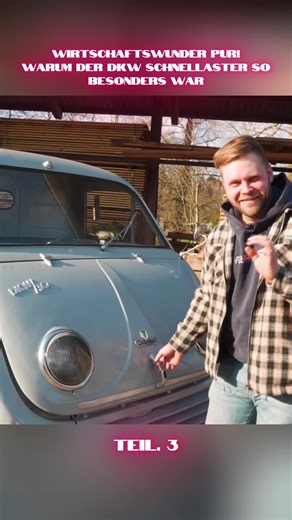 Wirtschaftswunder pur! Warum der DKW Schnellaster so besonders war 🔥 #motorad #oldtimer #ddr