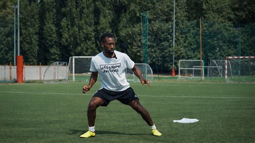 Training exercises for faster movement in football
