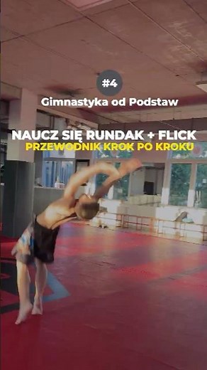 GIMNASTYKA OD PODSTAW #4: RUNDAK ➡️ FLICK-FLACK 🤸‍♀️