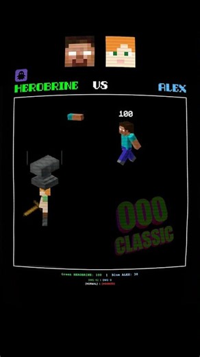 Herobrine vs Alex