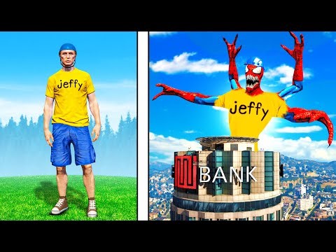 Jeffy Upgrades SPIDERMAN To GOD SPIDERMAN in GTA 5!