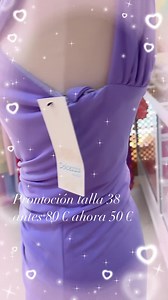 Seguimos con nuestras promociones en vestidos de fiesta !!! Elegante vestido en punto licra en color malva talla 38 Antes 80€ ahora 50€ 🌸🌸🌸🌸 | Chari Pérez