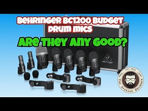 Final Drum Mic Setup - how good are the Behringer BC1200 Drum Mics? Playing to drumless tracks.
