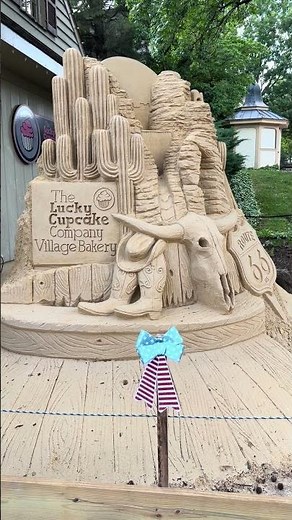 Stunning Sandcastle At Peddler's Village In Bucks County Pennsylvania!!!