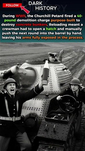 The Churchill Tank's Most Dangerous Reload #ww2 | Dark History