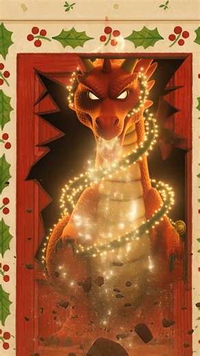 Holiday Hulk SMASH! DRAGON! #shorts #shortsfeed #shortsvideo #shortsviral #marvel #hulk #christmas